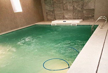 河北唐山私人會所恒溫?zé)o邊際泳池設(shè)備工程