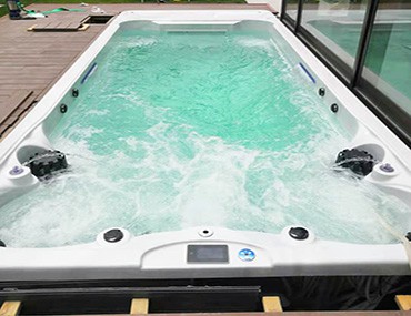 上海松江私家別墅無邊際泳池DGL-5823工程