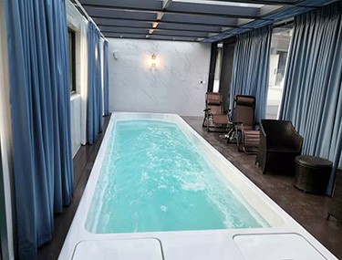 湖北武漢私家別墅無邊際泳池具備獨(dú)特風(fēng)格