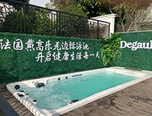 占地僅10㎡的無(wú)邊際泳池竟暗藏這么多功能？[戴高樂(lè)泳池設(shè)備]