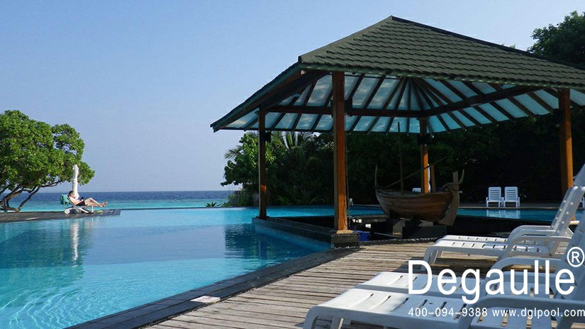 無邊際泳池恒溫系統竟然這么好!快來看看——戴高樂泳池設備