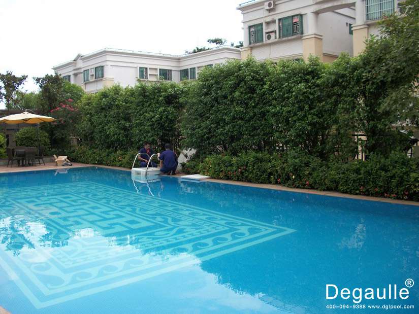 佛山順德新君悅酒店天面泳池工程 佛山順德新君悅酒店天面泳池工程